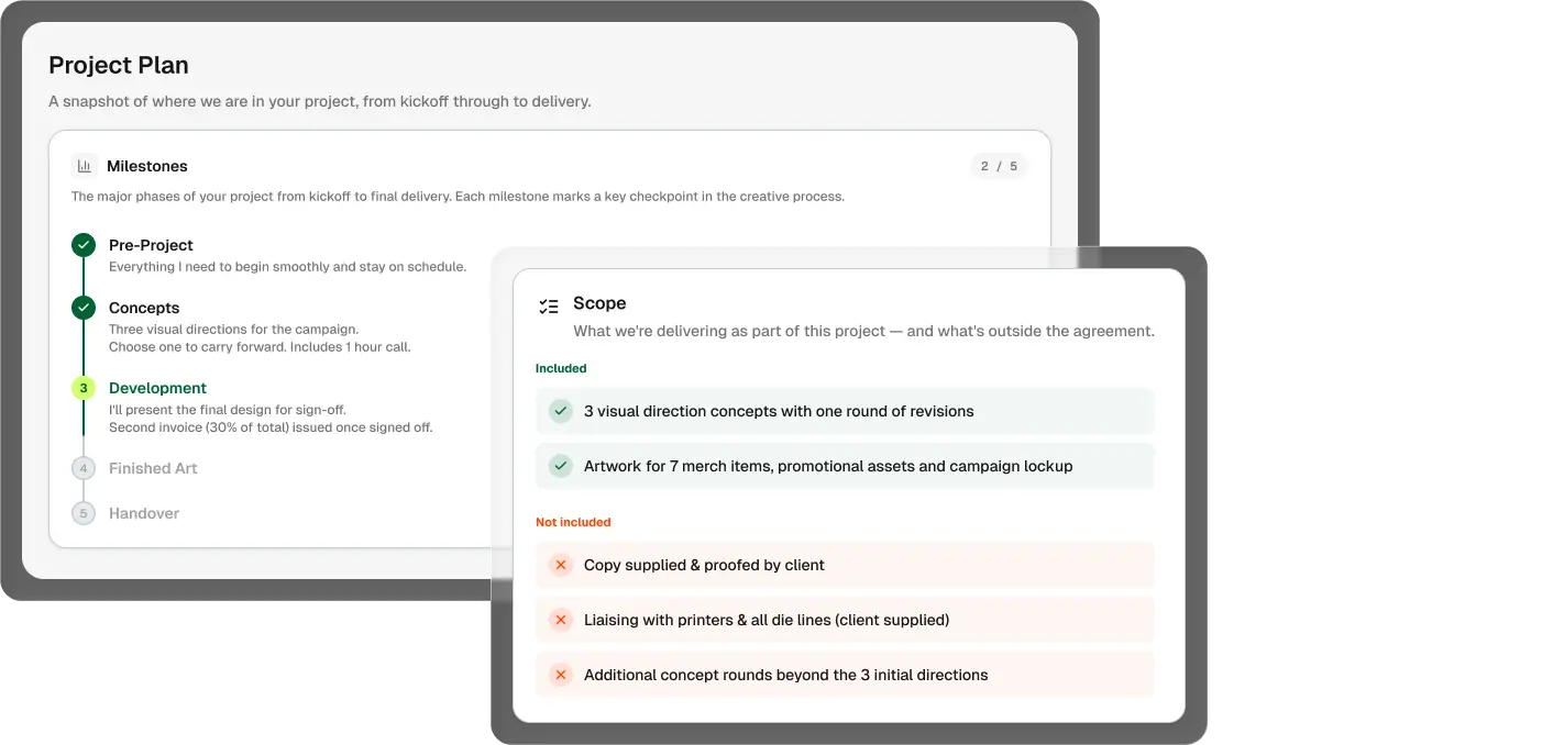 The Client Portal in MonoDesk