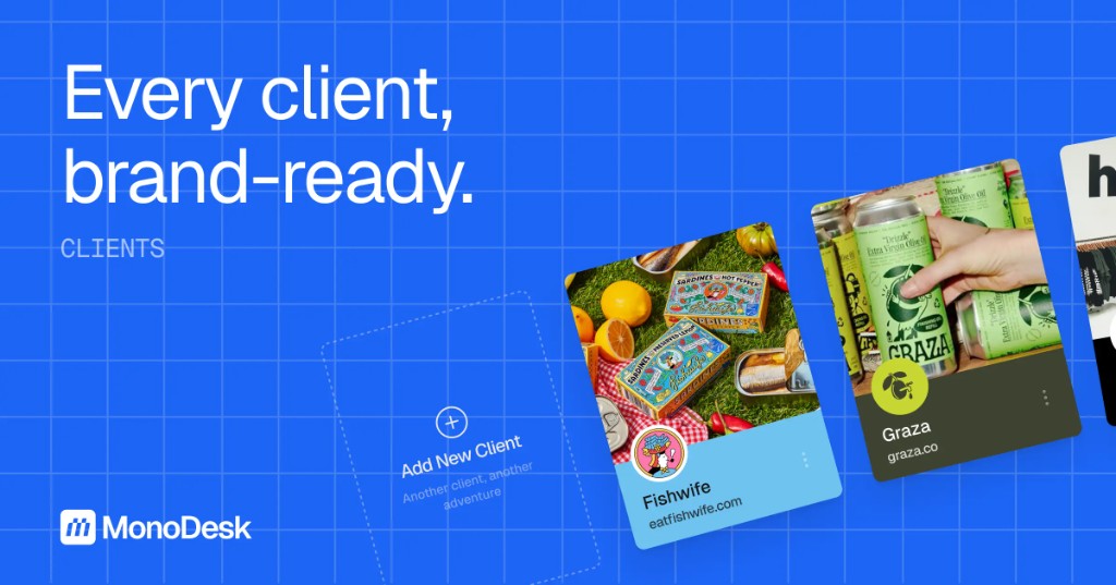 Client & Project Management for Creatives — MonoDesk